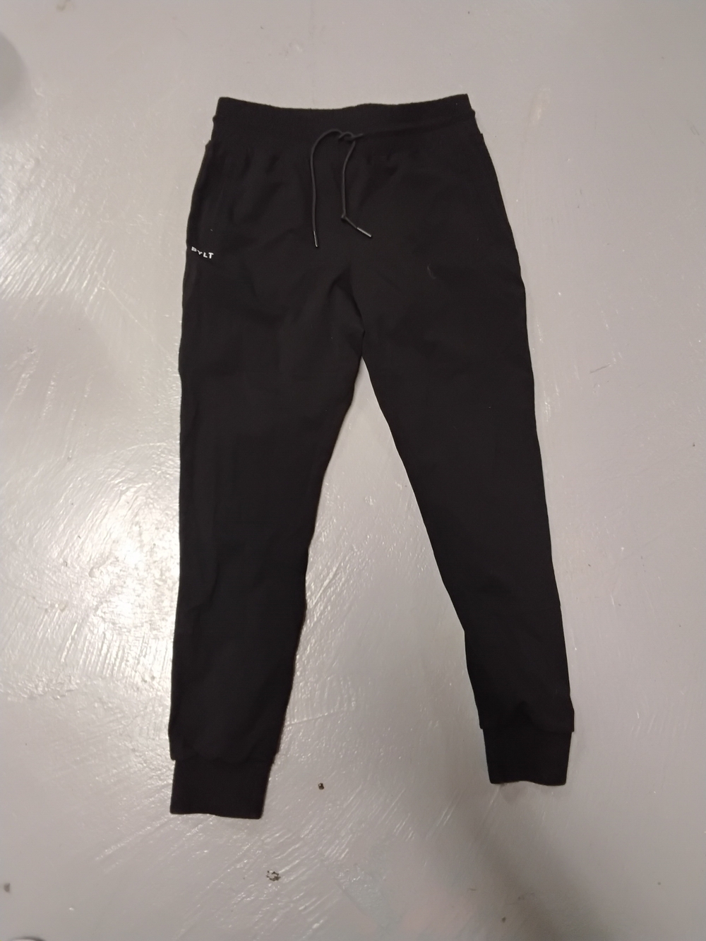 BYLT Basics Black Tapered Joggers